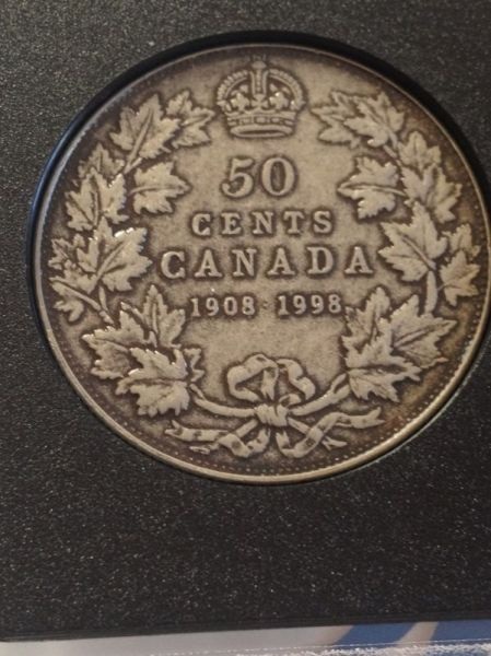 Canada-RCM--1908-1998-Antique-Finish-90th-Anniversary-Set